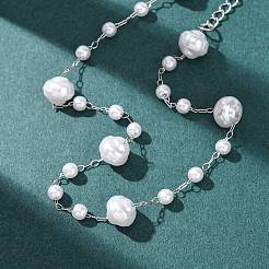 Браслеты из круглых бусин из АБС-пластика&nbsp;BJEW-G774-05P