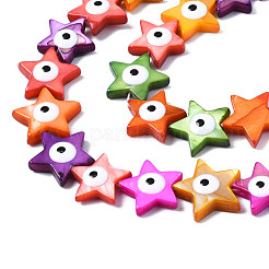 Нити бусин из натуральных пресноводных ракушек&nbsp;SHEL-S278-016