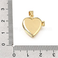 Medaillon-Anhänger aus Messing und Naturmuscheln&nbsp;SH-CBA7C77-05G