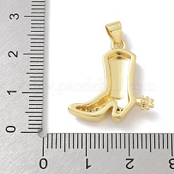 Colgante micropavé cubic zirconia de latón&nbsp;X-KK-M300-30G