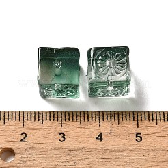 Perle di vetro trasparente&nbsp;GLAA-D025-02C