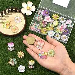 30 pièces 15 styles cabochons acryliques&nbsp;MACR-SZ0001-91