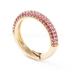 Регулируемые латунные микропрофилированные кубические кольца из циркония&nbsp;LS-RJEW-L098-007C-G