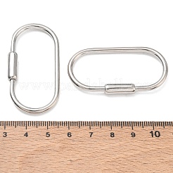 Moschettone con bloccaggio in ottone&nbsp;KK-CBAB1AF-10P