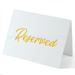 20 Marque-places Acrylique Vierges Avec Support | Cartes De Table DIY Pour Mariage, Anniversaire, Fête