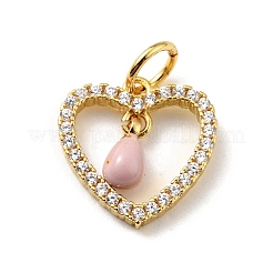 Стойки обшивки латунь микро проложить Циркон подвеску&nbsp;ZIRC-C037-07G