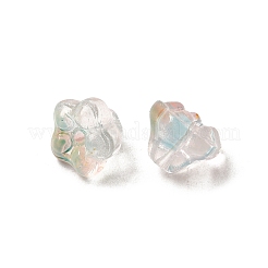 Perles en verre transparentes&nbsp;GLAA-D304-01G