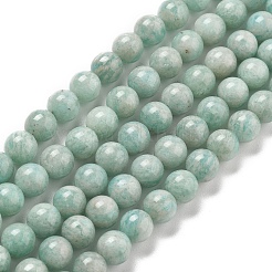 Fili di perline amazonite naturale&nbsp;LS-G-L618-A01-6mm