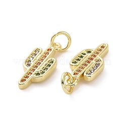 Латунные подвески из микро-паве&nbsp;KK-E068-VF151