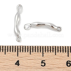 Латунные текстурированные подвески-соединители&nbsp;KK-Q028-21P