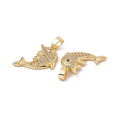 Латунные микро проложить кубического циркония подвески&nbsp;KK-E068-VC053