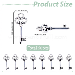 60 шт. Подвески из сплава в тибетском стиле&nbsp;TIBEP-SC0003-37