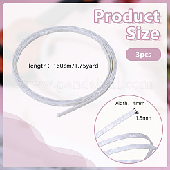 Baguettes de protection en plastique pour guitare&nbsp;OCOR-WH0077-135A