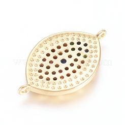 Соединители из латуни с микрочастицами и кубическим цирконием&nbsp;KK-I657-45G