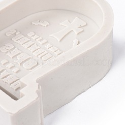 Moldes de silicona para velas de lápida de halloween&nbsp;DIY-A040-05A