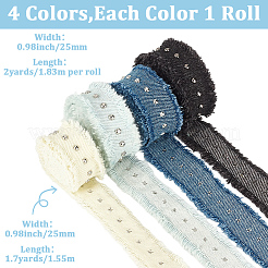 4 Stück Baumwollband in 4 Farben.&nbsp;OCOR-CY0003-77