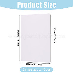5 Blatt A4 Kunstzeichnungsskizzenbuch&nbsp;DRAW-WH0007-003A