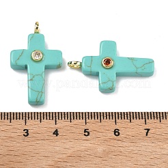 Synthetischen Türkis Anhänger&nbsp;G-B180-01G-08