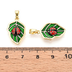 Латунь эмаль подвески&nbsp;KK-N257-59G