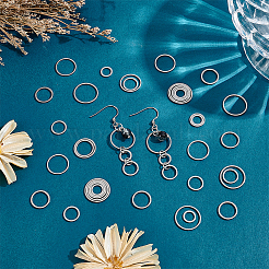 100 шт. 5 стиля соединительного кольца из нержавеющей стали 304&nbsp;FIND-UN0003-61