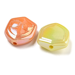 Непрозрачные акриловые бусины с УФ-покрытием&nbsp;OACR-G039-03