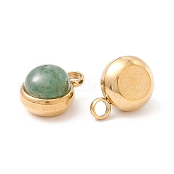 Naturales aventurina verde charms&nbsp;G-K325-01G-07