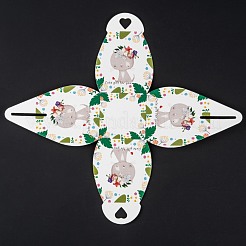 Складная творческая коробка крафт-бумаги&nbsp;CON-B002-08F-01