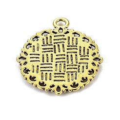 Zink Legierung Anhänger Fassungen für Cabochon & Strass&nbsp;LS-KHDZ-PALLOY-A15290-AG