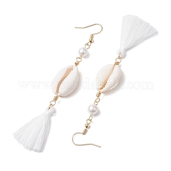 Серьги-ракушки из нержавеющей стали 304&nbsp;EJEW-JE06405