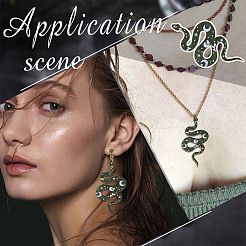 Акриловые большие подвески в западном стиле SACR-SC0001-09