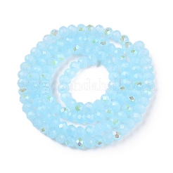 FilI di perline in vetro placcato&nbsp;LS-EGLA-A044-J3mm-L04