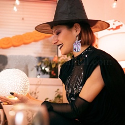 18 шт. 9 стиля акриловый кулон Хэллоуин ужас глаз бусины большой язык любовь скелет рука кулон сделай сам ювелирные изделия аксессуары JX817A