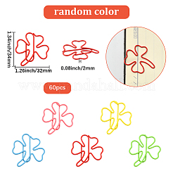 60 шт. железные скрепки&nbsp;AJEW-SP0003-06B
