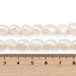 Brins de perles de culture d'eau douce naturelles&nbsp;PEAR-P064-20C-05A