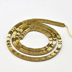 Гальванические стрелки немагнитные нити шарик синтетический гематит&nbsp;G-I175-02G