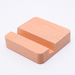 Supports de téléphone portable en bois de hêtre&nbsp;AJEW-WH0119-46B