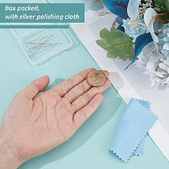 20 шт. s925 серебряные штифты с шарообразной головкой&nbsp;STER-BC0003-38