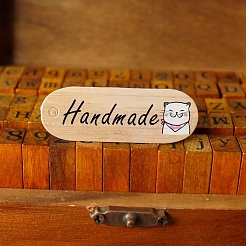 Крафт-бумага подарочные бирки&nbsp;SCRA-PW0004-182