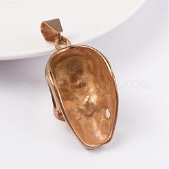 Ciondoli in acciaio inossidabile chirurgico 316l&nbsp;STAS-L186-080G