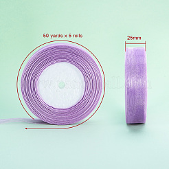 Лентой из органзы ORIB-T001-25mm-BK42