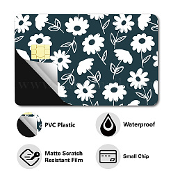 Autocollants de carte imperméables en plastique pvc rectangle&nbsp;DIY-WH0432-380