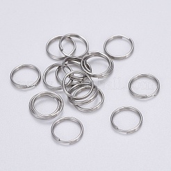 Anillos partidos de acero inoxidable 304 resistentes al deslustre&nbsp;STAS-N015-11-8x0.6mm