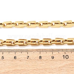 Цепочки-колье из нержавеющей стали 304 с арочным звеном для женщин и мужчин&nbsp;NJEW-F363-05G