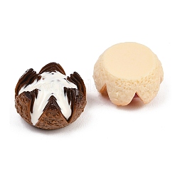 Lebensmittel-Cabochons aus undurchsichtigem Kunstharz&nbsp;CRES-T027-06M