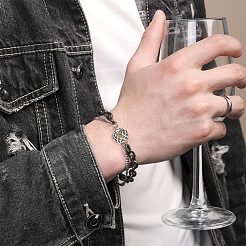 60 шт. латунные европейские бусины&nbsp;KK-PH0005-36