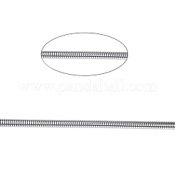 Chaînes serpent rondes en acier inoxydable 304 résistant au ternissement&nbsp;CHS-L023-01D-P