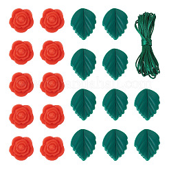 Ожерелья для кормления своими руками с розами&nbsp;DIY-TA0006-35