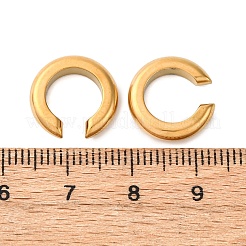 Серьги-манжеты из нержавеющей стали 304 в форме буквы С&nbsp;EJEW-A131-04C-G