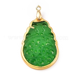 Colgantes de jade naturales&nbsp;KK-G409-04G