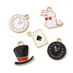 20шт 10 стиля подвески из сплава с эмалью&nbsp;ENAM-FP0002-89